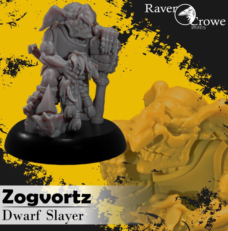 Zogvortz The Dwarf Slayer | Goblin Hero Champion