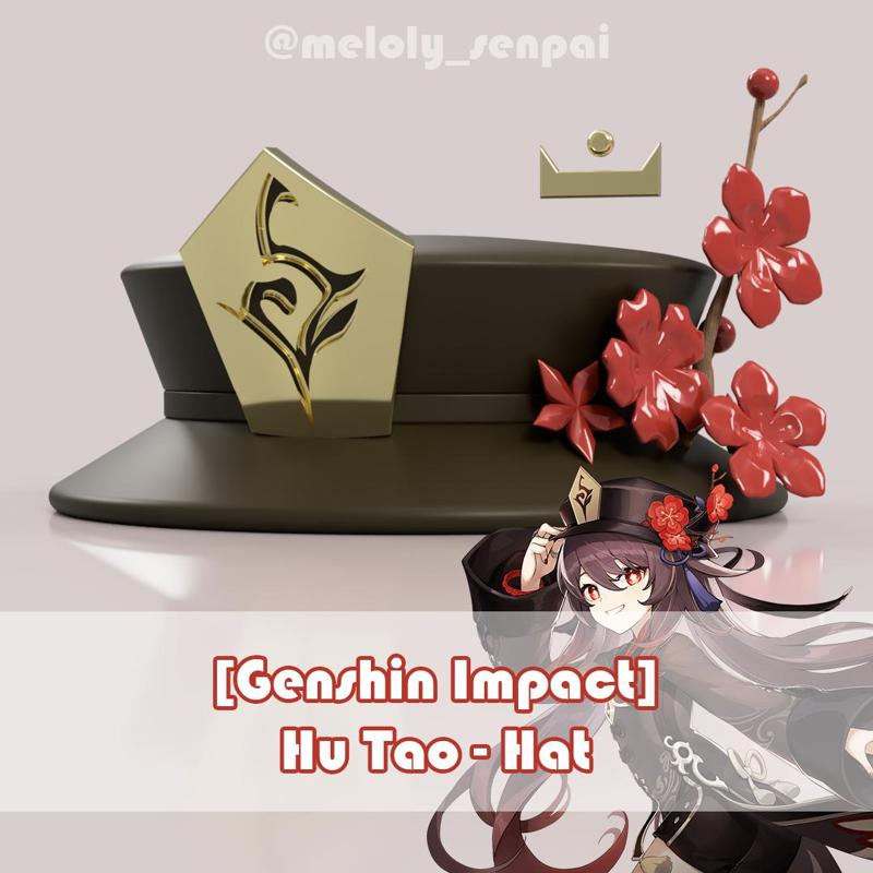 GENSHIN IMPACT - HU TAO HAT COSPLAY PROP