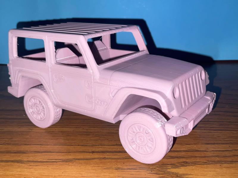 Print in Place Jeep Wrangler