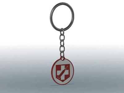 Juggernog Perk Machine keychain