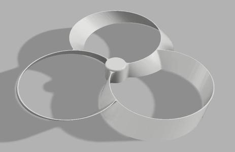 Squeeze Toroidal Fan printable with A1 Mini
