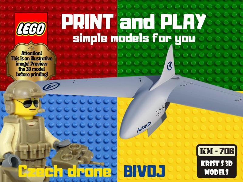 Lego Czech Drone Bivoj
