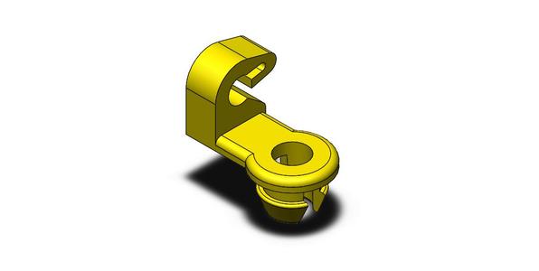 Door Lock Rod Clip