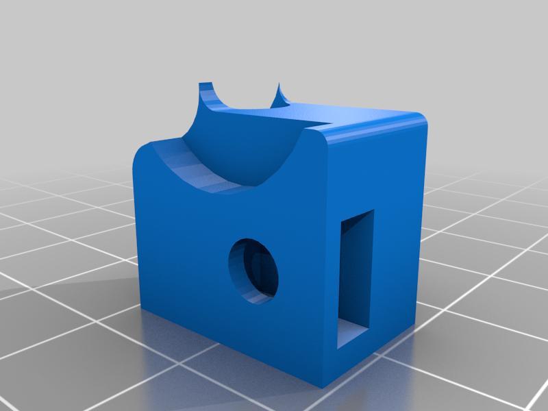 filament/bowden guide Titan extruder