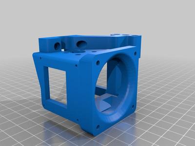 Mounting Head for Bluer with BLTouch Support
