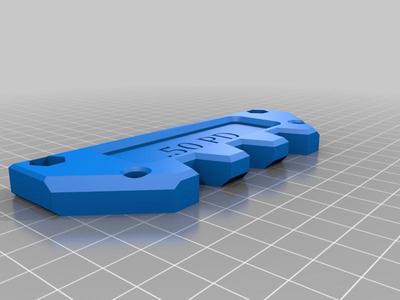 Caliburn Name Plate - .50 Caliber