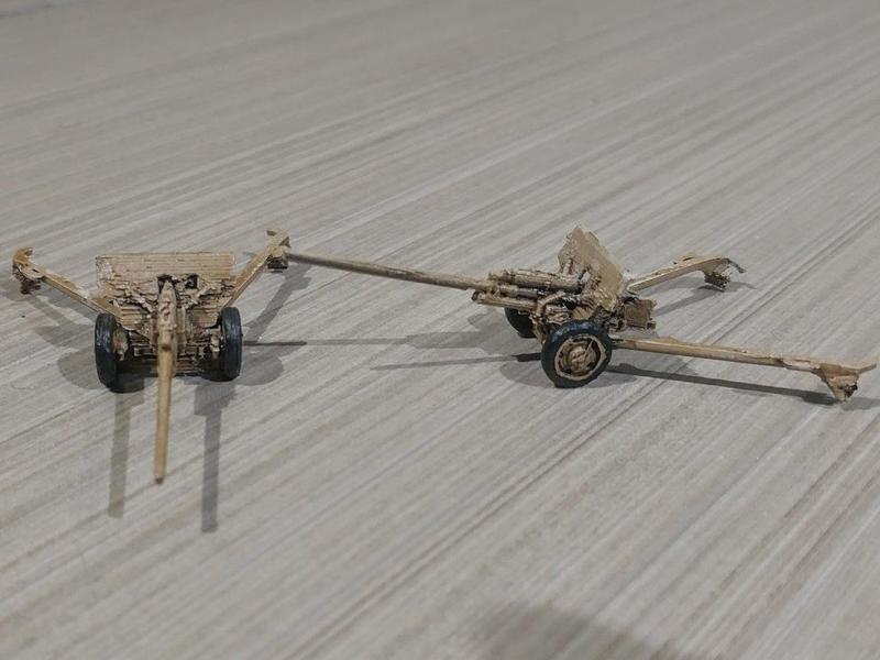 Zis-2 Anti-tank gun easy print