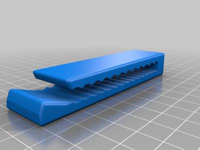 Cable holder under desk - no supports