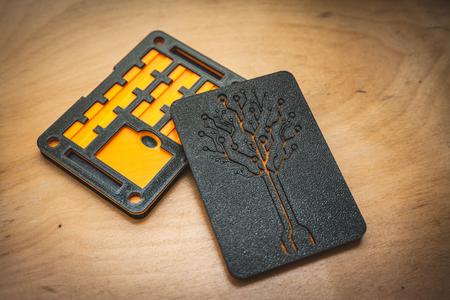 Magnetic Cybertree SD & MicroSD card case