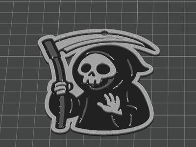Grim Reaper Hue Forge Decoration