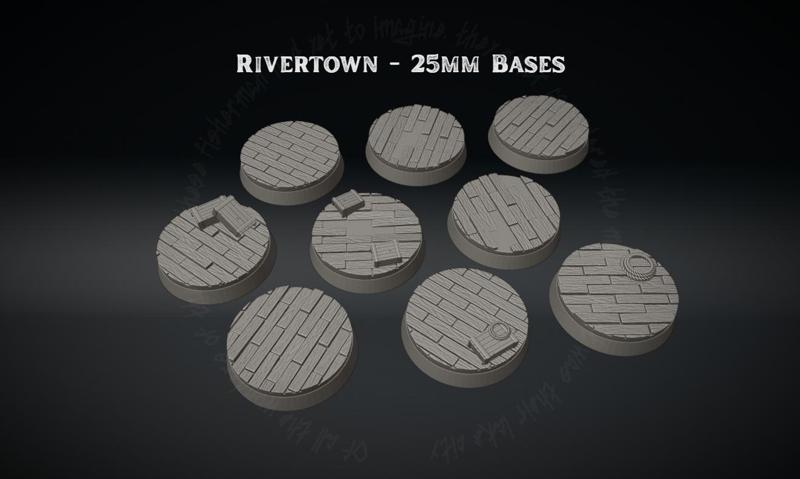 Rivertown - 25mm Infantry Bases