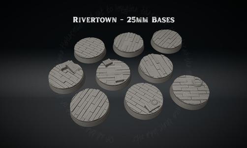 Rivertown - 25mm Infantry Bases