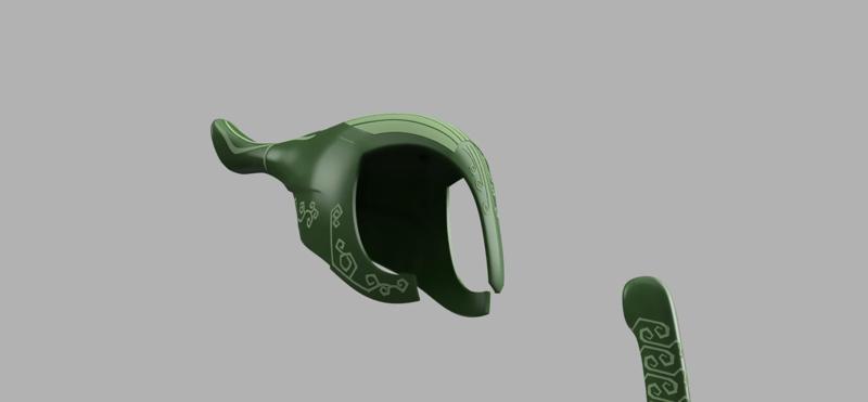 Leafman's Sword, Shield and Helmet