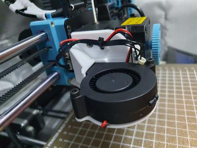 5015 Hotend fan mount for Sovol SV06 (remixed from MSchwarz's model)