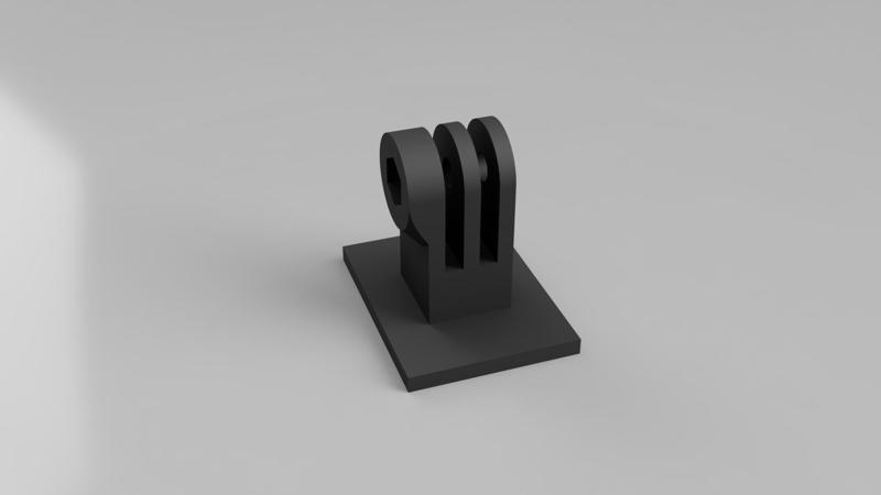 GoPro Mount Template (Editable)