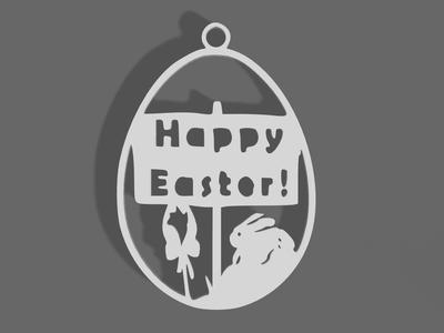 Easter ornament - pendant