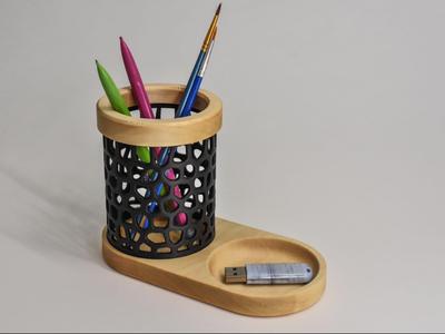 Voronoi Desk organizer
