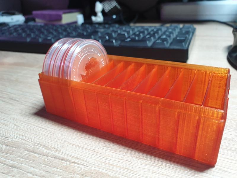 Case for 1 oz coins, 12 pcs.