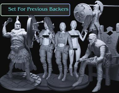 Previous Backers: New Models! [MERCHANT]
