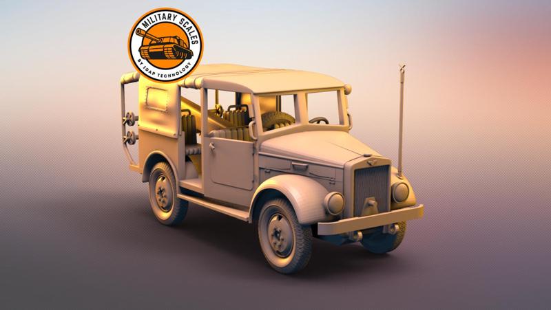 PZInż 303 Polish Army communications car