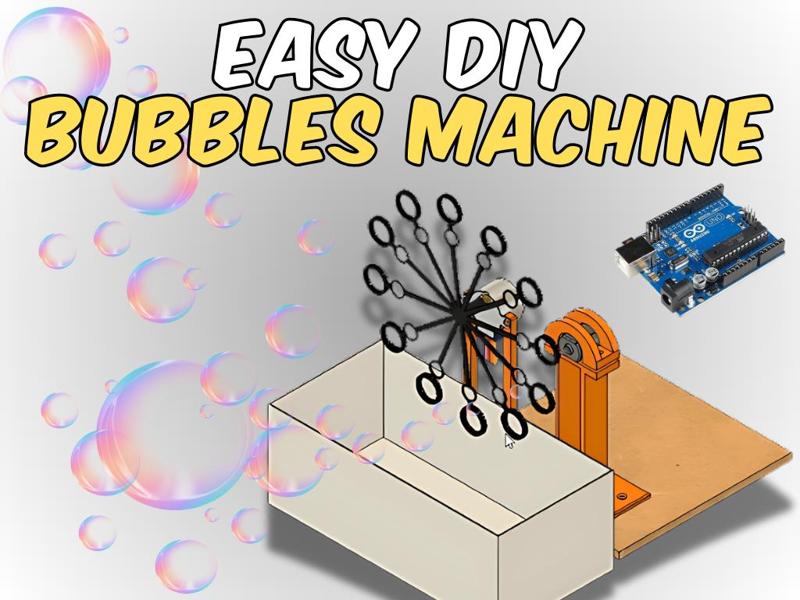 Bubbles Machine | Arduino controlled