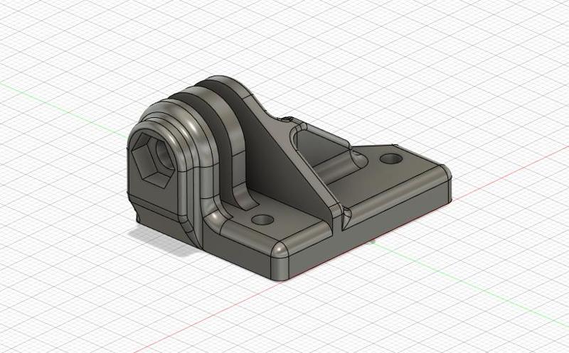 Quadcopter camera mount - 29mm hole spacing