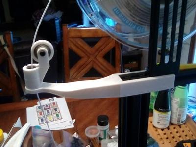 Filament cleaner /roller guide for Ender 3
