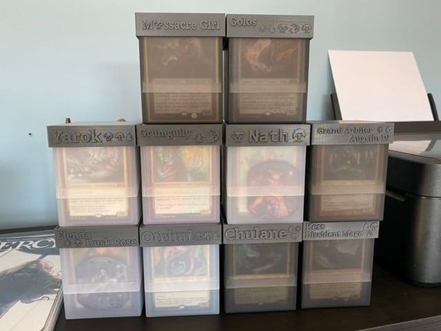 Name Labels MTG for Ultimate Guard Boulder 100+