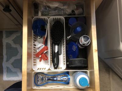 Drawer tray/inserts 3 x 10 and 4 x 10 inches