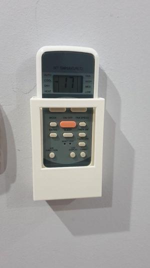 air conditioner controller holder