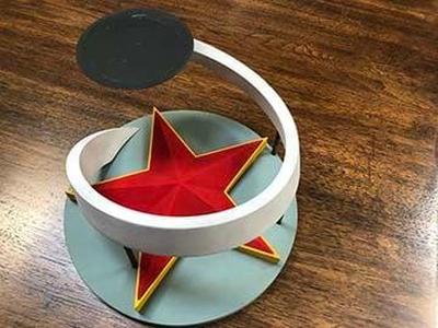 Sputnik Model Base 1/4 Scale 