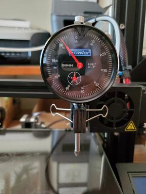 Dial Indicator Holder for Creality Ender 3