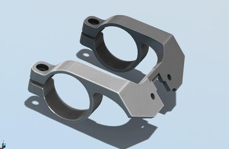 Bafang DPC-14 Display Mount replacement (850C 965 DPC14)