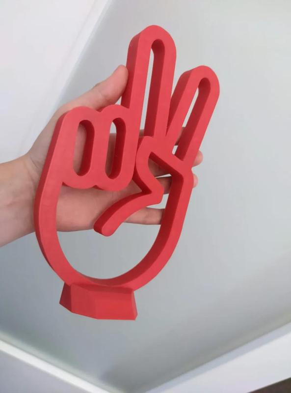 Peace Sculpture with stand
