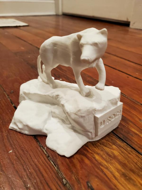 Roc The Panther Statue