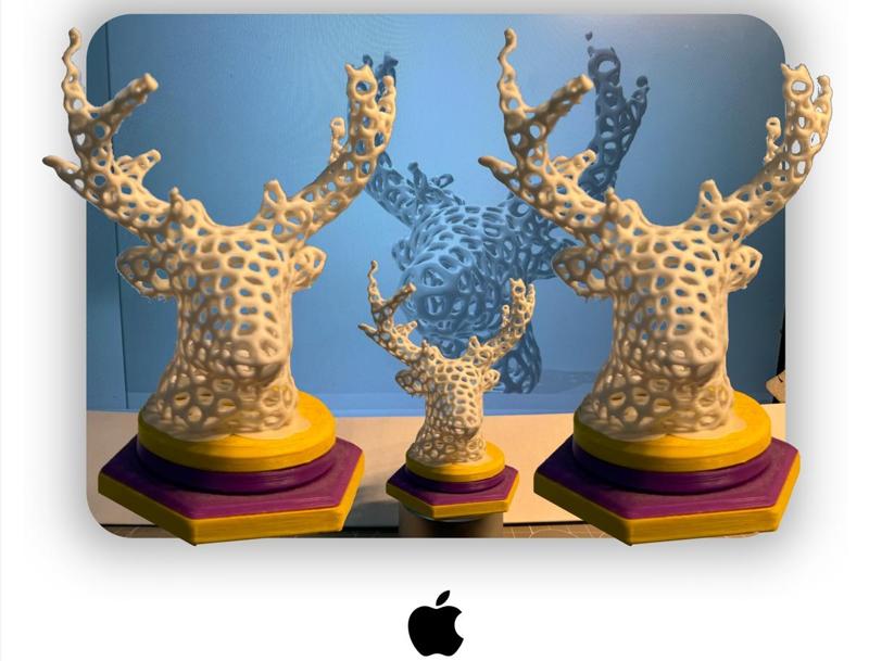 head of deer （NO support version）