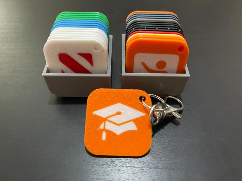 iTunes U - App Icon Keyring