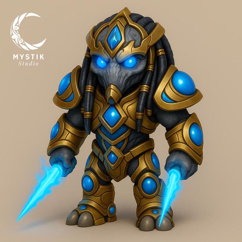Zealot Chibi Style – Starcraft