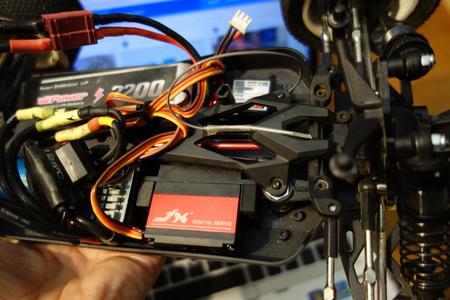 Standard Servo Mount Losi Mini 8ight