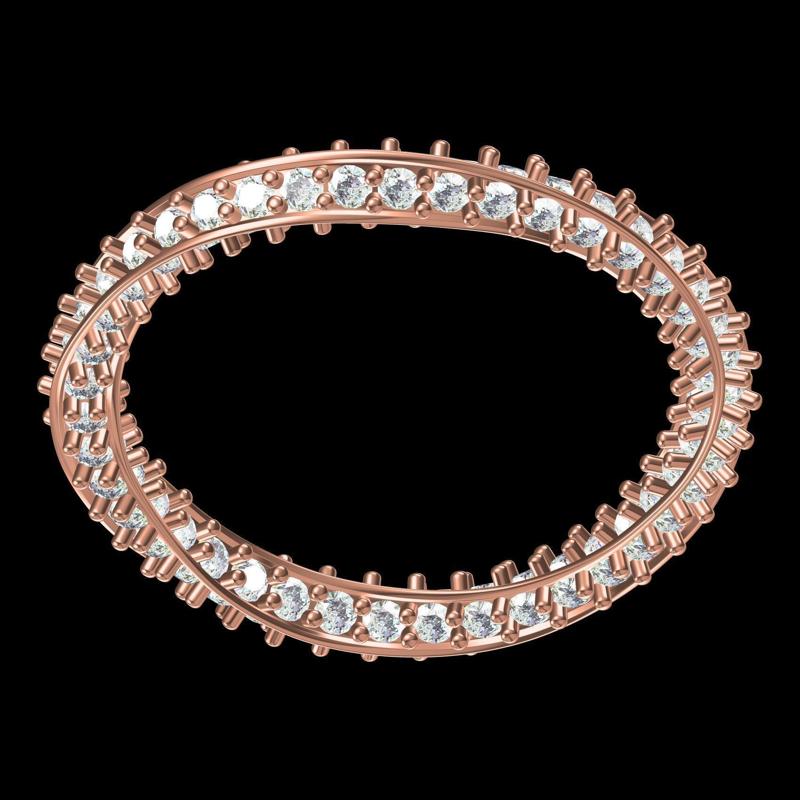 Twisted Wedding Band for Women