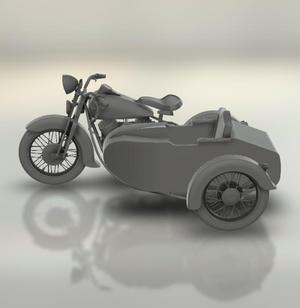 Harley Davidson U 1200 1946