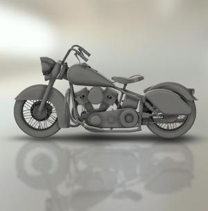 Harley Davidson FLH Duo Glide 1964.
