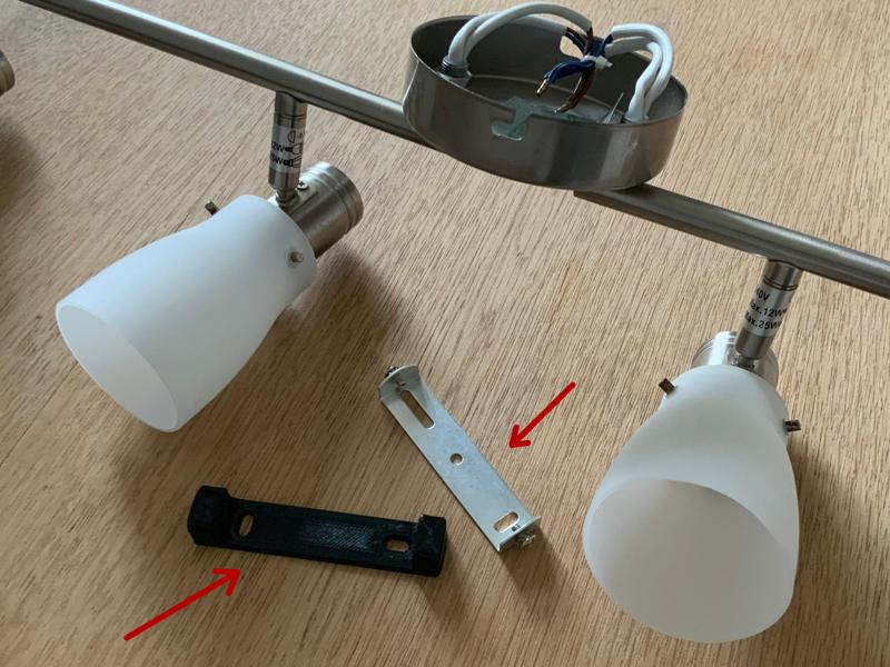 Lamp Bracket Parametric - Hornbach/OBI/Bauhaus