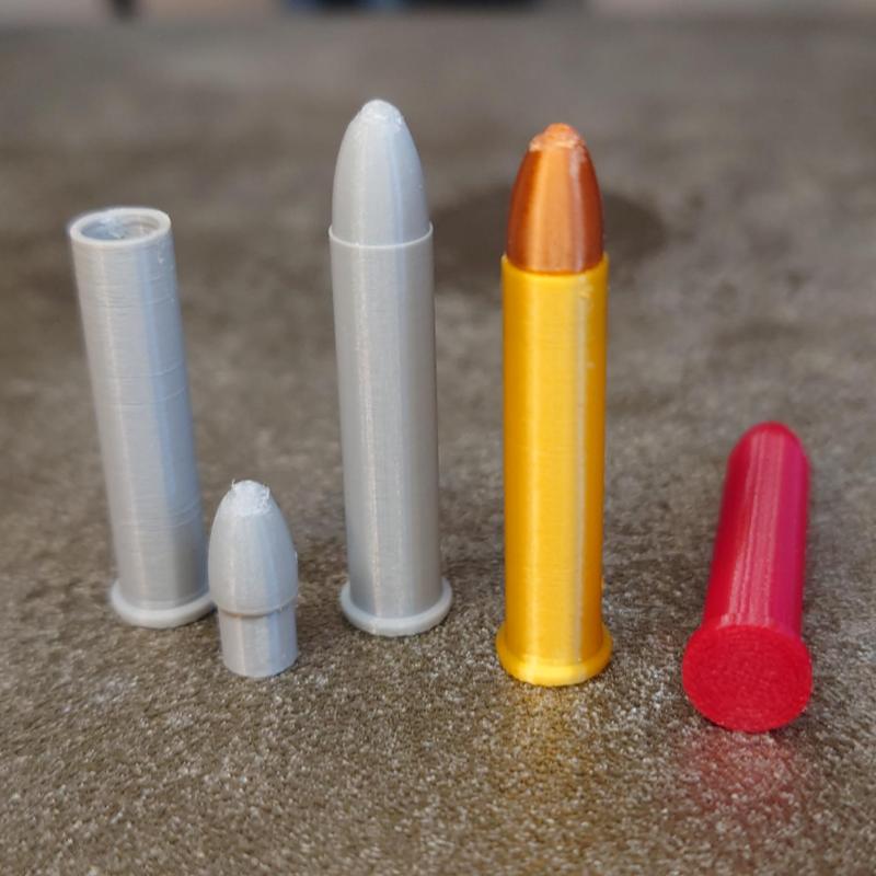 .22 WMR replica and snap cap