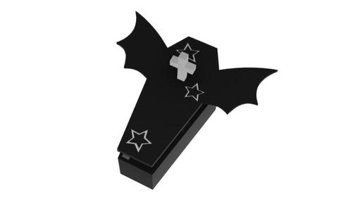 gothic coffin jewelry box