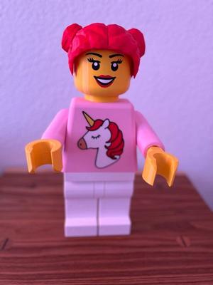Lego Girl Toilet Paper Holder