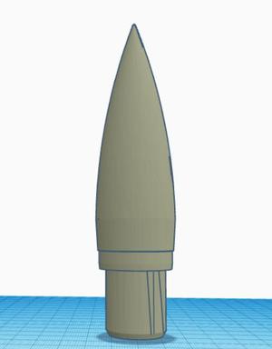 BNC_50AD Nose cone (Used on the Fliskits Stingray)