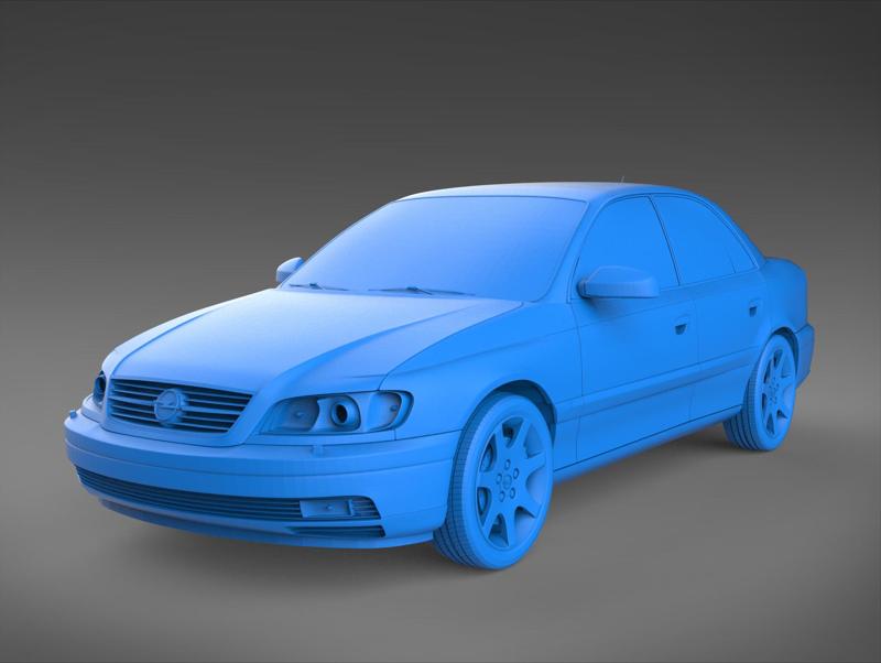 Opel Omega B Sedan 1999 STL PRINTABLE MODEL