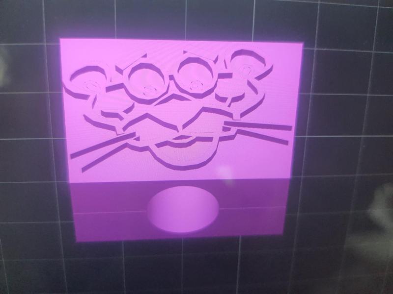 Pink panter bic pen topper