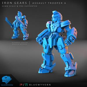 Iron Gears - Assault Trooper A (Modular)